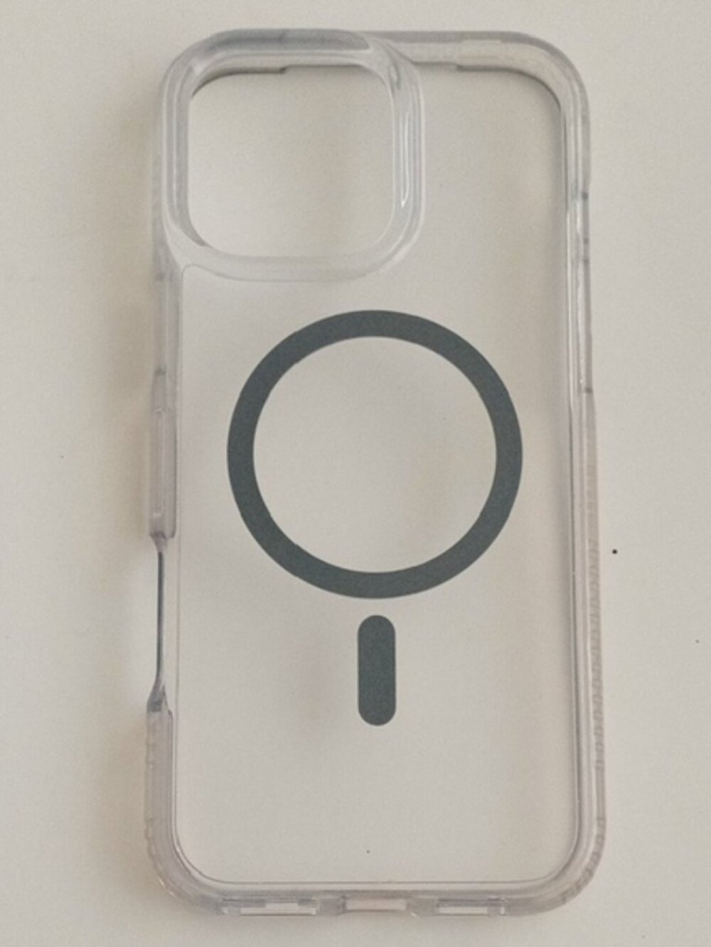 Transparent MagSafe-Compatible iPhone 16 Pro Max Case